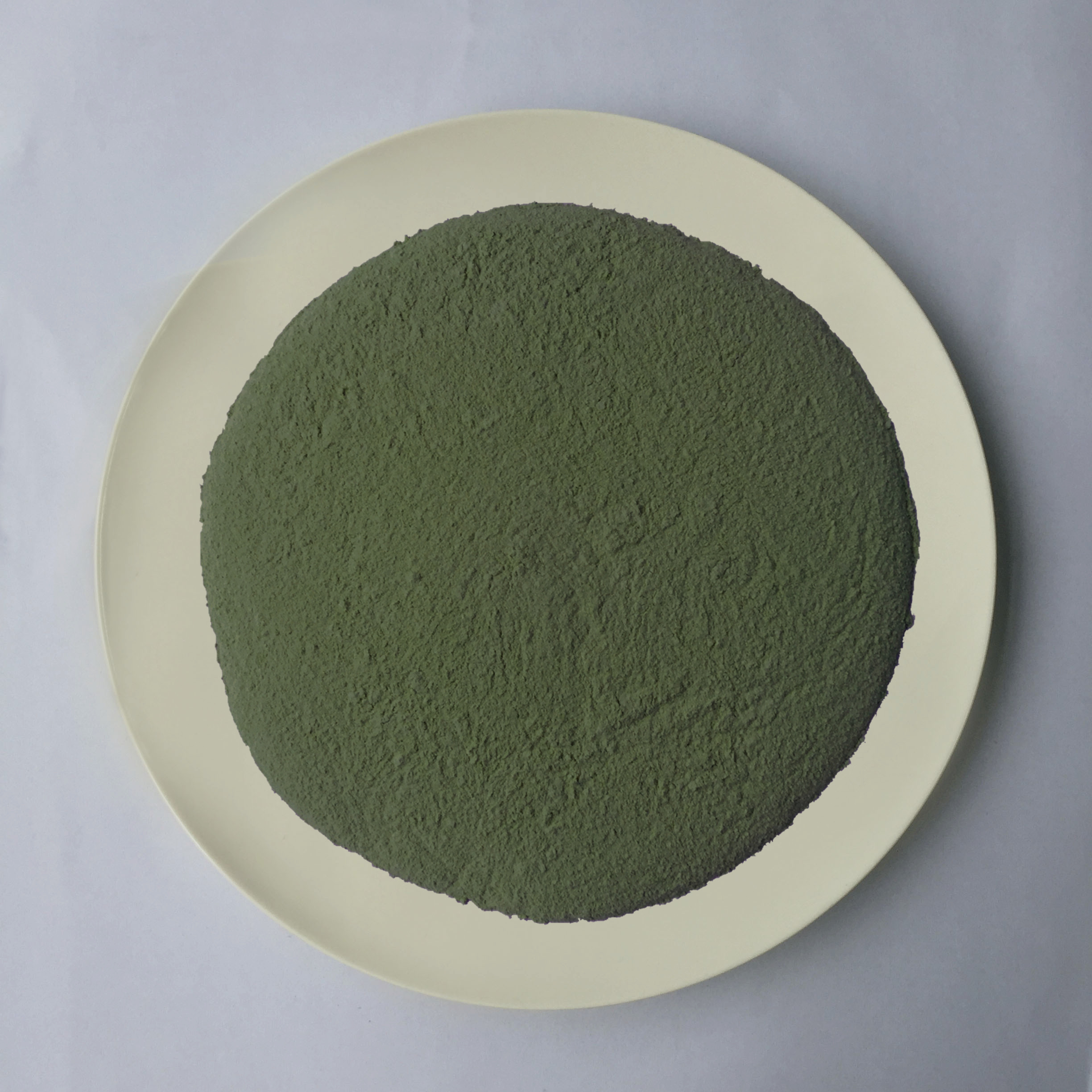 Qualité de moulage d'écurie de poudre de mélamine en plastique vert-foncé de matière première