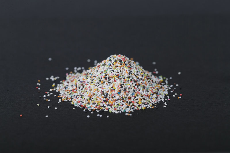 Résine phénolique thermoplastique de soufflage de sable de silice de résine de médias de perle en plastique